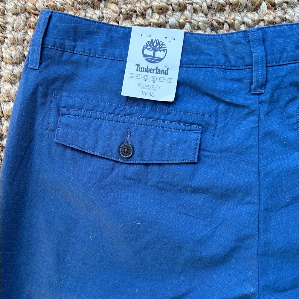 NWT Timberland Men’s Lightweight Flat Front Chino Shorts - Picture 11 of 13